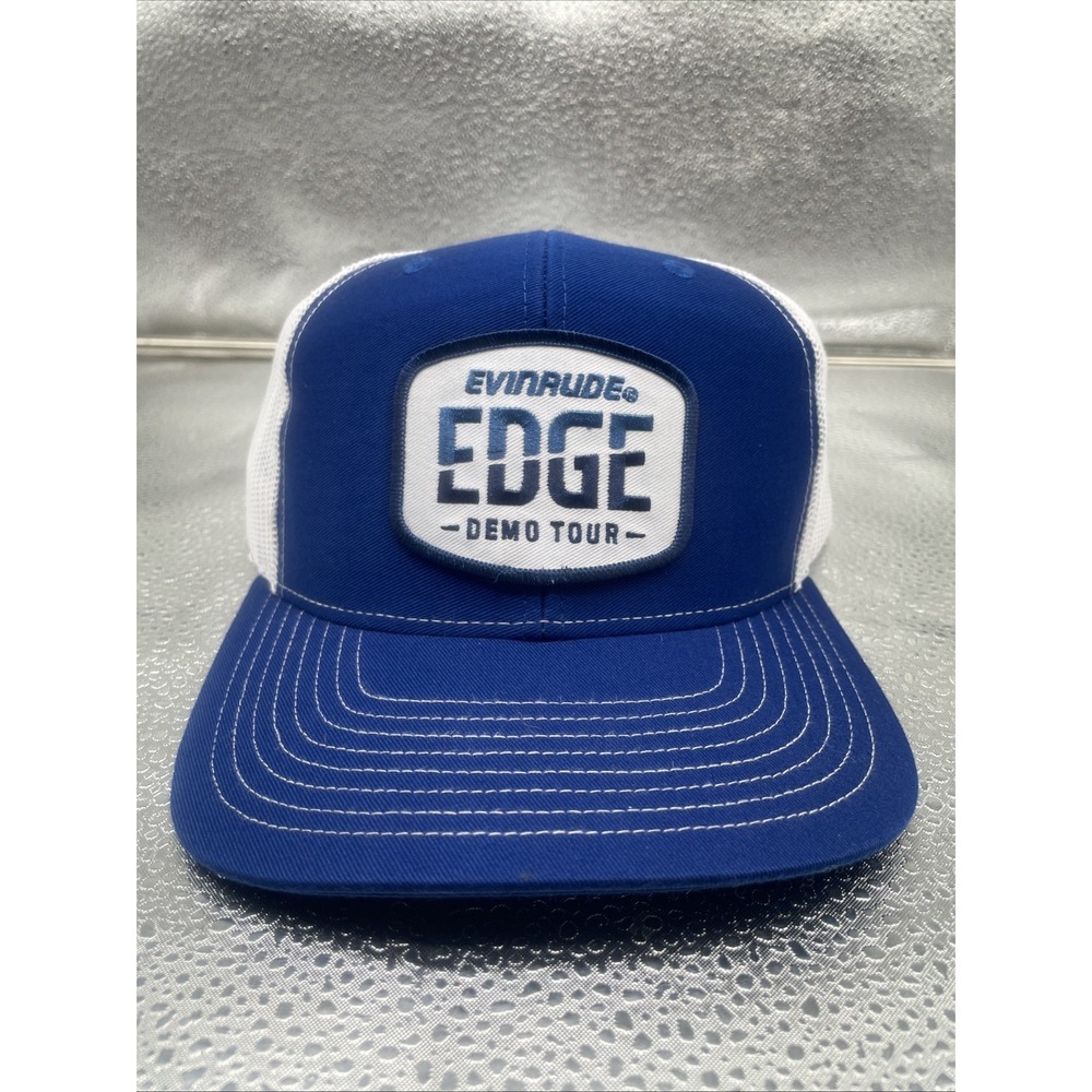 Licensed Evinrude Edge Demo Tour Boating Mesh Back Hat Too Cool! B135